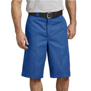 Dickies Men's 42283 13" Flat Front Loose Fit Multi Pocket Work Shorts Royal Blue